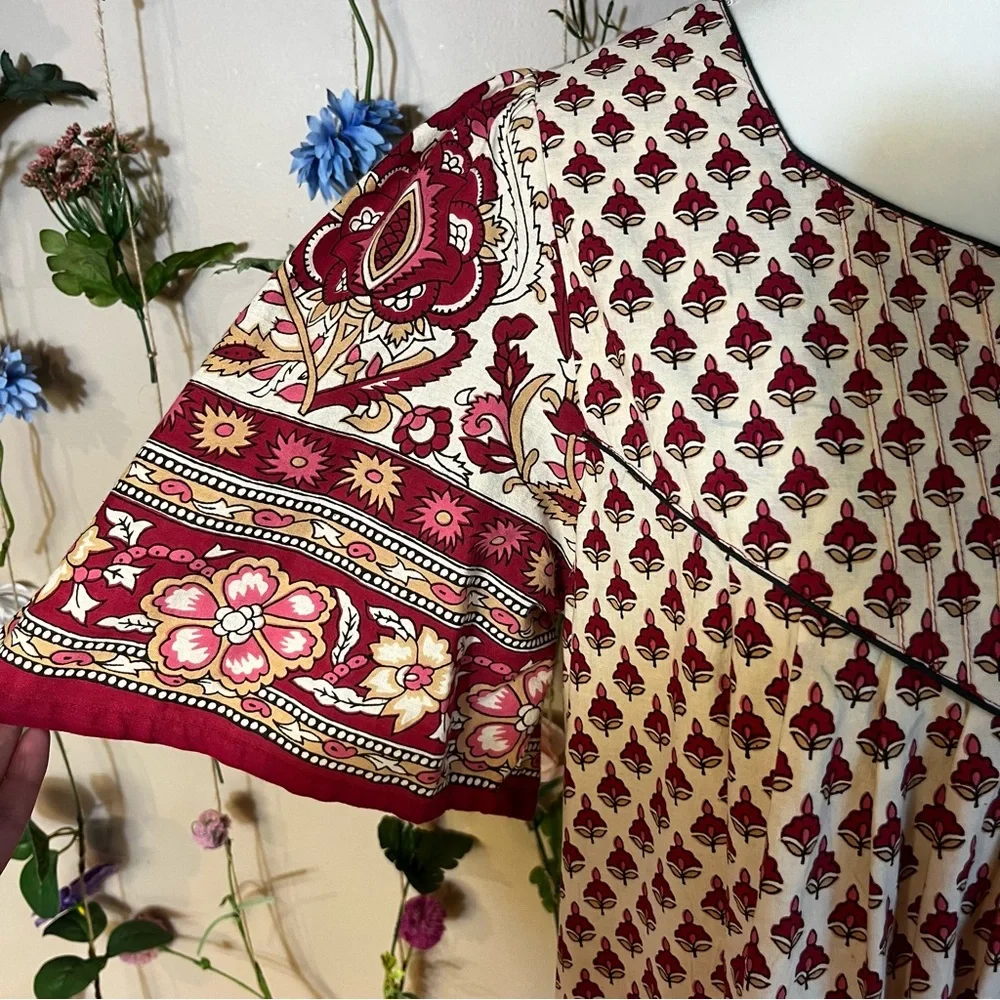 Boho Midi Dress, Medium